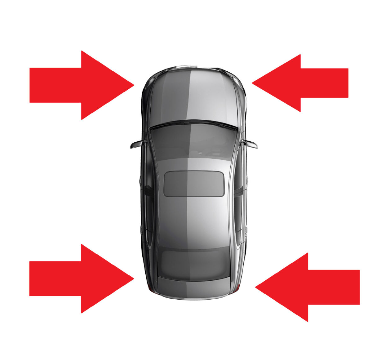 NEW GENUINE MINI PACEMAN R61 JCW GLOSS BLACK HEAD AND TAIL LIGHT SURROUNDS SET - Image 2