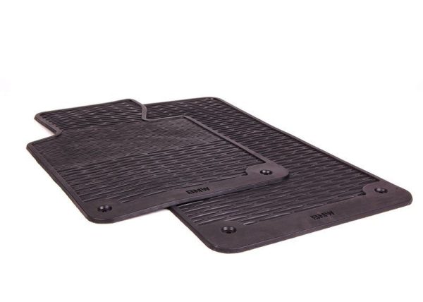 NEW GENUINE BMW 3 SERIES E46 FRONT ALL WEATHER RUBBER FLOOR MATS LHD 82559408540 - Image 5