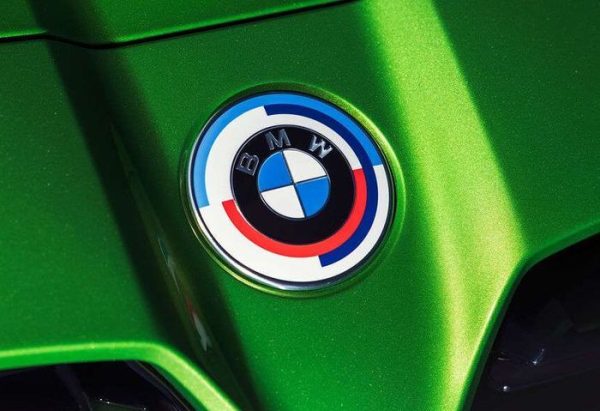 Genuine 50th Anniversary M Power Badge Front Hood Emblem Label for BMW - Image 6