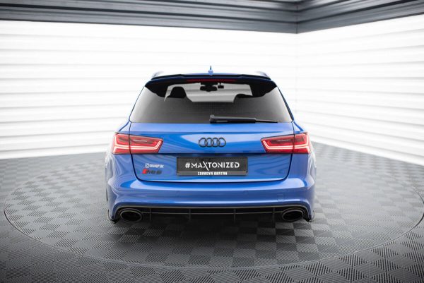 Maxton Design Rear Bumper Side Flaps For Audi RS6 C7 (4G) 2013-2018 - Image 4