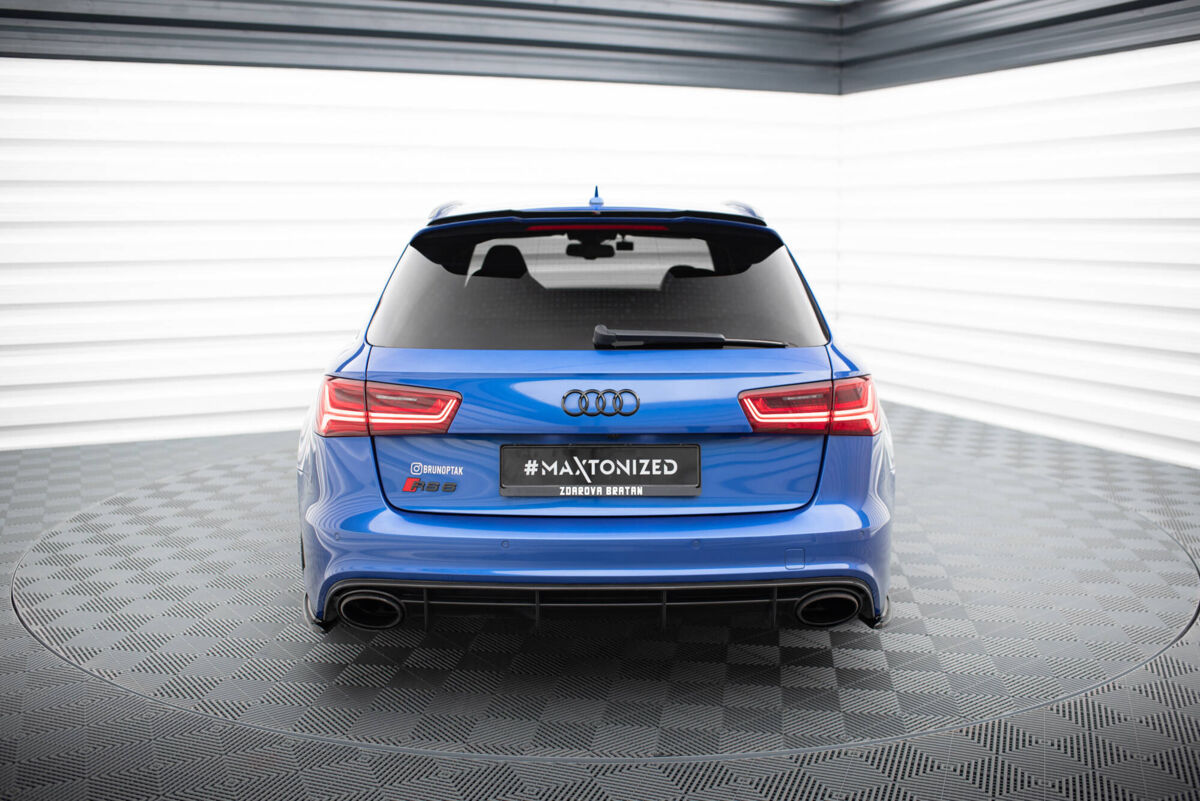 Maxton Design Rear Bumper Side Flaps For Audi RS6 C7 (4G) 2013-2018 - Image 4
