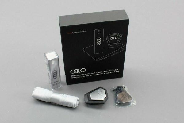 Genuine Audi Display Cleaner cloth +Interior Fragrance Set Starter Kit 80A057800 - Image 2