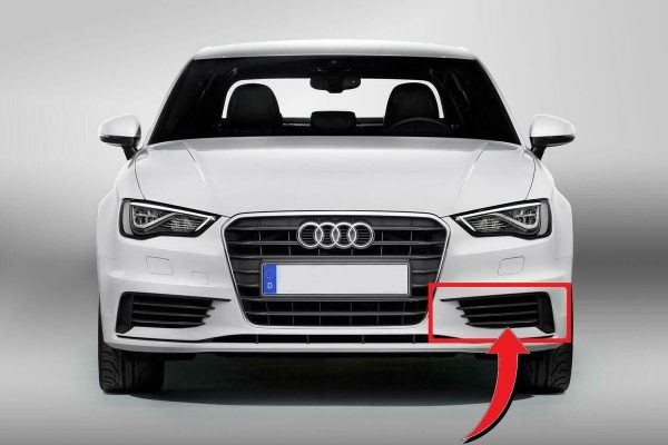 NEW GENUINE AUDI A3 S3 8V FRONT BUMPER LOWER GRILL LEFT N/S 8V58076819B9 - Image 2