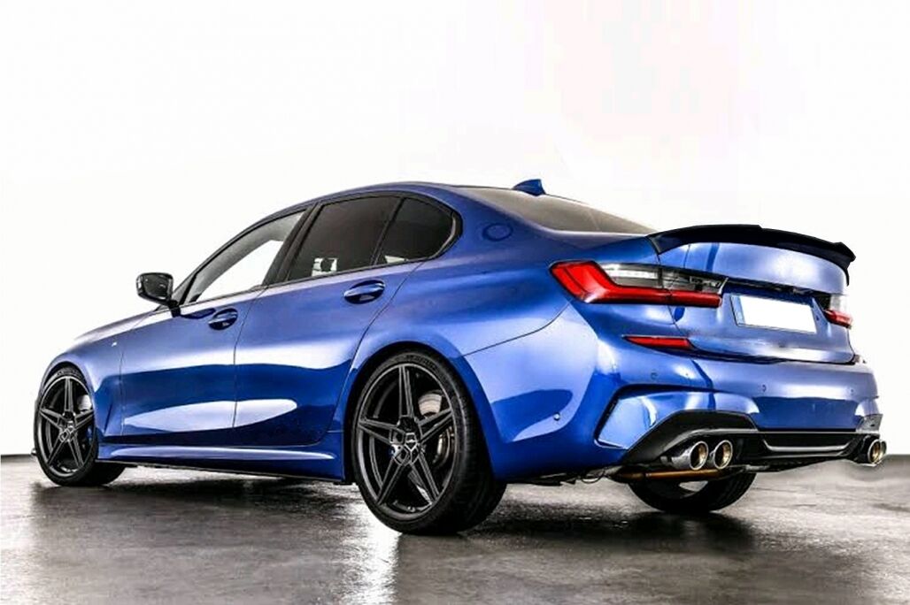 Trunk Boot Spoiler suitable for BMW 3 Series G20 (2019-up) Piano Black - Image 15
