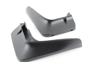 BMW GENUINE NEW F16 14-17 X6 SERIES MUD FLAPS SET PAIR REAR 82162353920