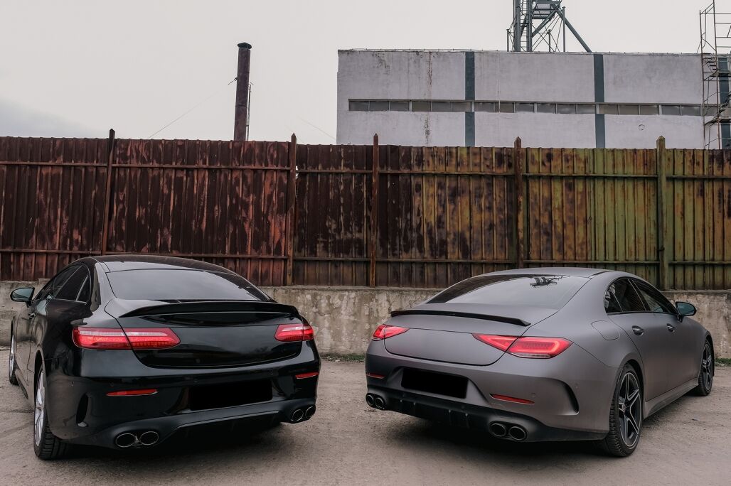 Trunk Boot Spoiler suitable for Mercedes E-Class C238 Coupe (2016-up) Piano Black - Image 13