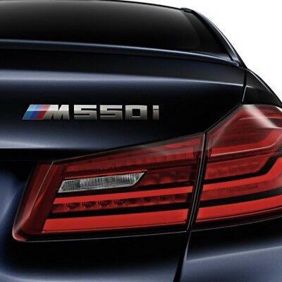NEW GENUINE BMW 5 SERIES G30 REAR TRUNK TAILGATE M550I LETTERING EMBLEM 51148072369 - Image 2