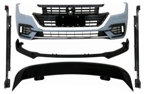 Front Bumper with Side Skirts Extensions and Trunk Spoiler suitable for VW Arteon (2017-2020) R-Line Look