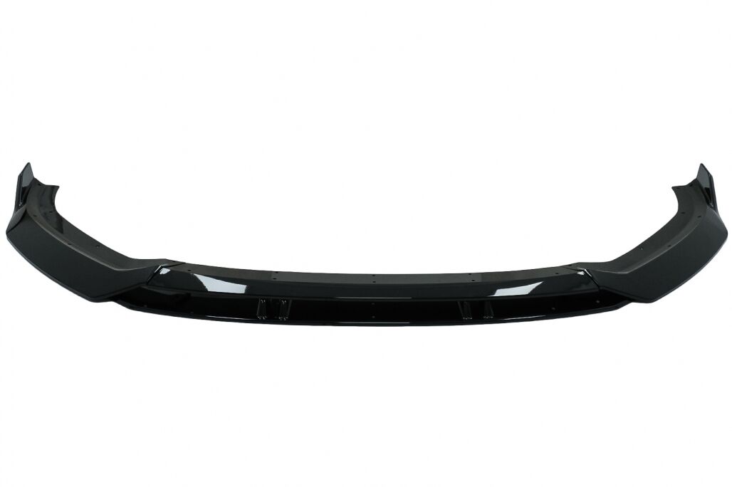 Front Bumper Add-On Spoiler Lip suitable for Audi A3 8V Facelift S-Line (2017-up) Piano Black - Image 2