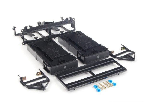 NEW GENUINE PORSCHE 996 CARRERA 986 BOXSTER PRE FACELIFT CUP HOLDER RETROFIT KIT 00004480191