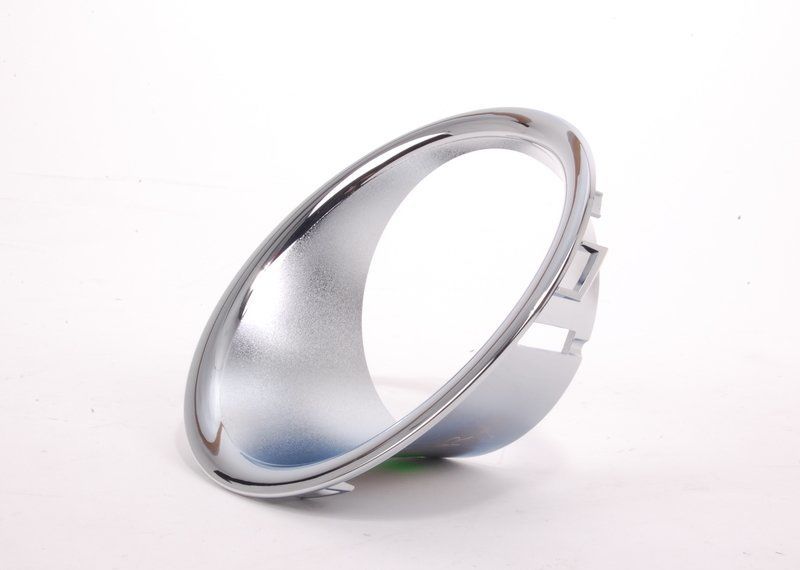 MINI NEW GENUINE R55 R56 R57 FRONT BUMPER CHROME O/S RIGHT FOG LIGHT GRILL  51112753662