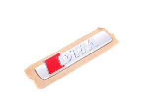 NEW GENUINE AUDI A4 S4 05-08 A5 S5 12-16 WING DTM INSCRIPTION LOGO BADGE EMBLEM 8E0853601A