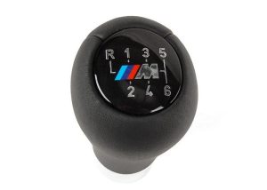 NEW Genuine BMW M-Sport 6-Speed Manual Black Leather Gear Knob/ Gearstick 25117896886