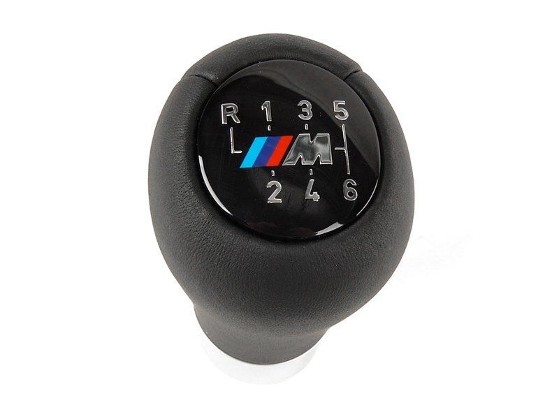 NEW Genuine BMW M-Sport 6-Speed Manual Black Leather Gear Knob/ Gearstick 25117896886
