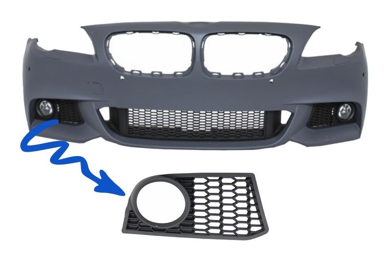 Fog Light Cover Right Side suitable for BMW 5 Series F10 (2010-up) only for M-Technik Design Bumper