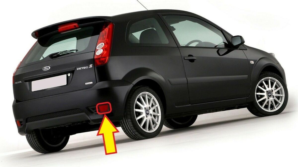 NEW GENUINE FORD FIESTA 04-08 ST ZETEC S REAR BUMPER LOWER REFLECTOR RIGHT O/S 1332794 - Image 3