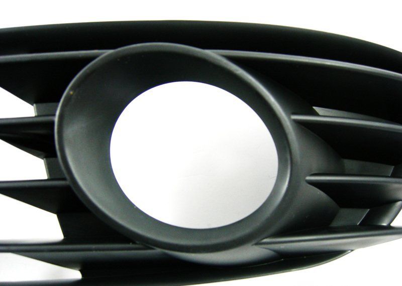 Bumper fog light frame LEFT side For VW PASSAT B5.5 LOWER GRILL BLACK - Image 2