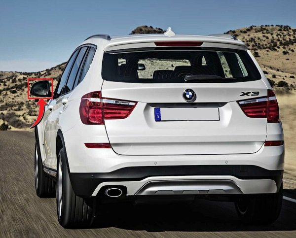 NEW GENUINE BMW X3 X4 M X5 X6 F15 F16 F25 SUPPORTING RING GLOSS BLACK LEFT N/S  51167327913 - Image 2