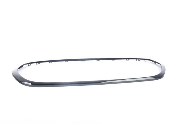 MINI NEW GENUINE F55 F56 F57 JCW FRONT GRILL TRIM SURROUND PIANO GLOSS BLACK 51137449207