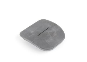 NEW GENUINE PORSCHE CAYENNE 03-06 FRONT BUMPER RUBBER TOW RECEPTACLE COVER LEFT 95550590300