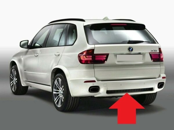 NEW GENUINE BMW X5 E70 10-13 REAR M SPORT BUMPER LOWER CENTER GRILLE TRIM 51128047567 - Image 2