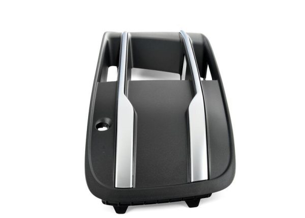 NEW GENUINE AUDI Q7 16-19 FRONT BUMPER LOWER ANTHRACITE CHROME GRILL LEFT N/S 4M0807681T4W3 - Image 4