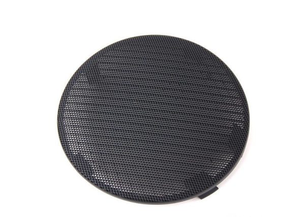 BMW NEW GENUINE E46 3 95-05 N/S LEFT FRONT DOOR BLACK SPEAKER COVER 51418213911