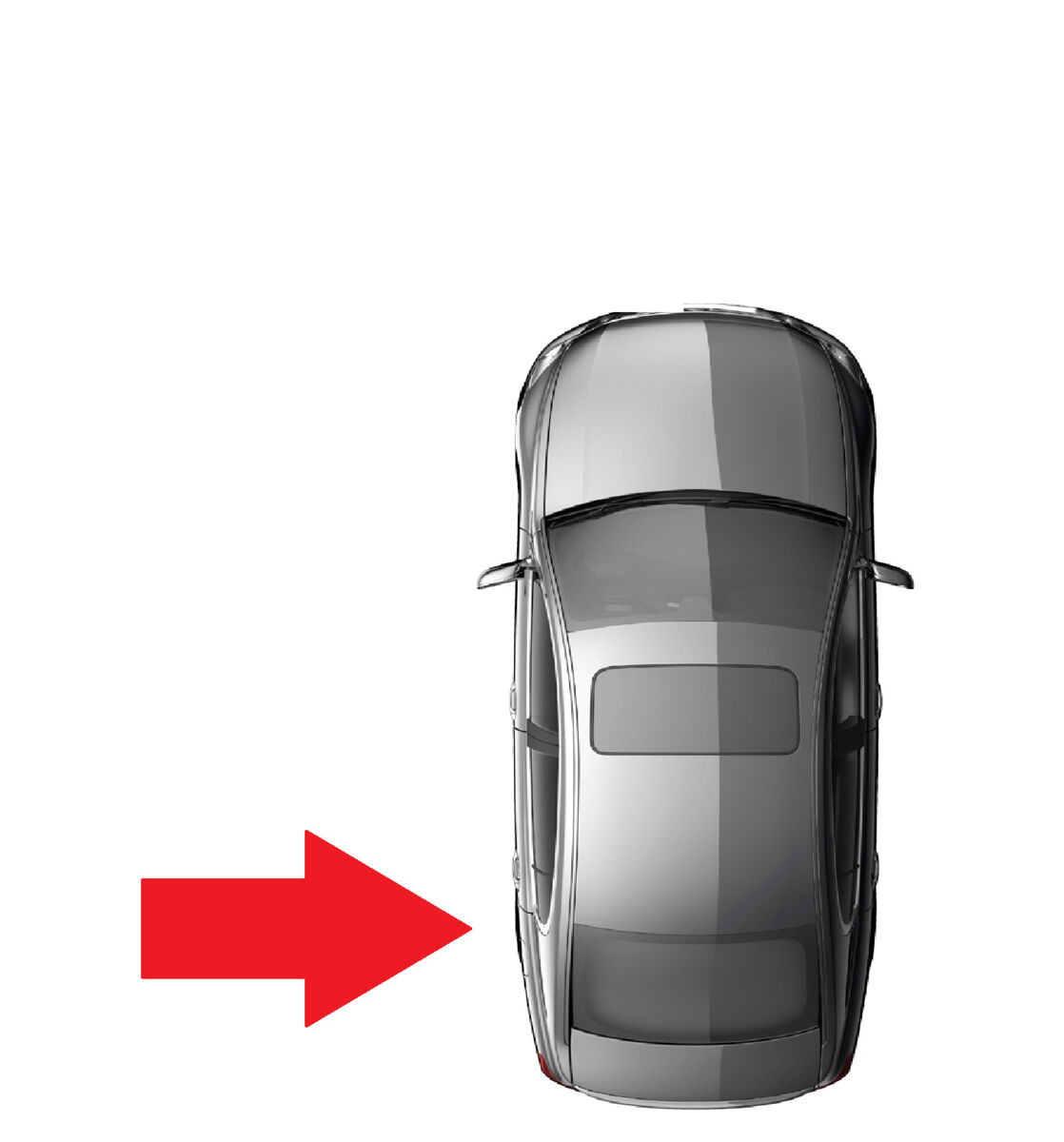 NEW GENUINE MINI R55 CLUBMAN REAR LEFT SIDE PANEL CHROME MOLDING 51372754113 - Image 3