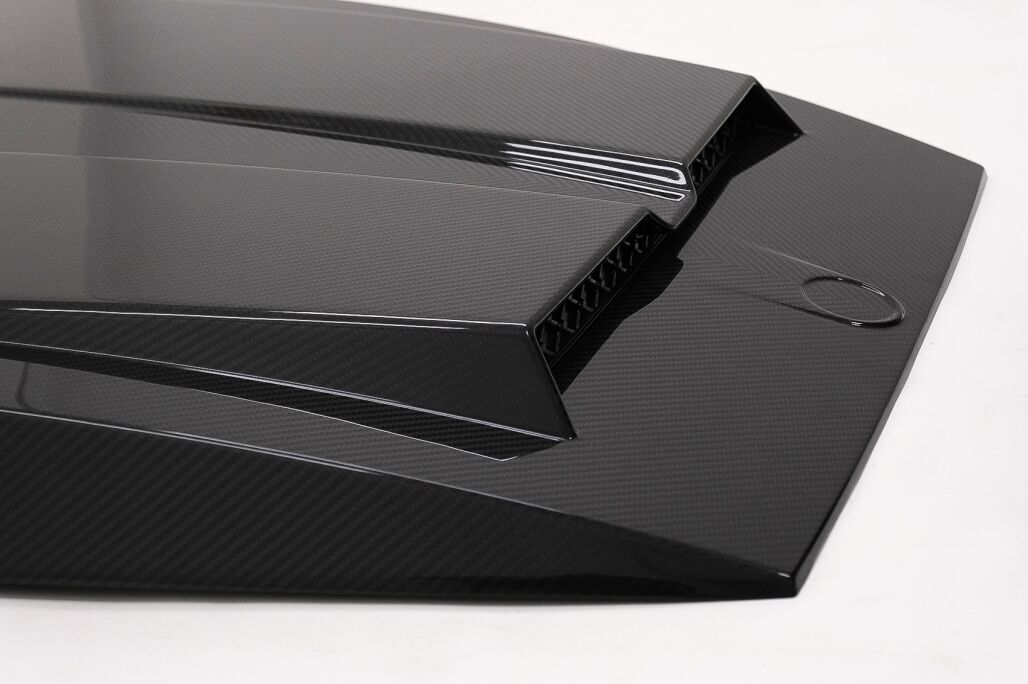 Hood Scoop Bonnet suitable for Mercedes G-Class W463 Facelift (2018-2022) Real Dry Carbon - Image 8