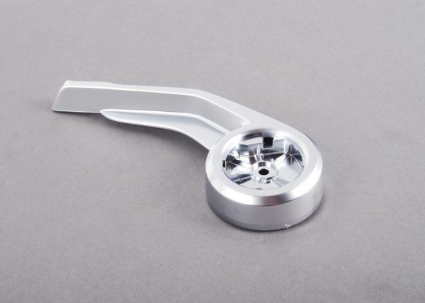 NEW GENUINE PORSCHE 987 BOXSTER CAYMAN 997 SILVER SEAT CONTROL LEVER LEFT N/S 99752162701V05