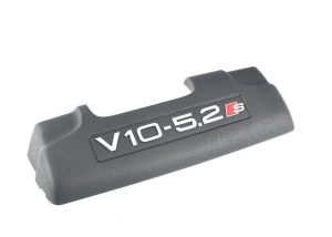 NEW GENUINE AUDI S6 05-08 S8 03-10 V10 5.2 PETROL ENGINE FRONT BLACK COVER TRIM 07L103925A