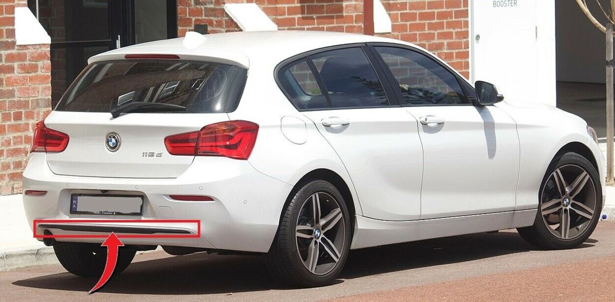 NEW GENUINE BMW 1 SERIES REAR BUMPER STRIP LINE MOLDING 51127273797 - Image 2