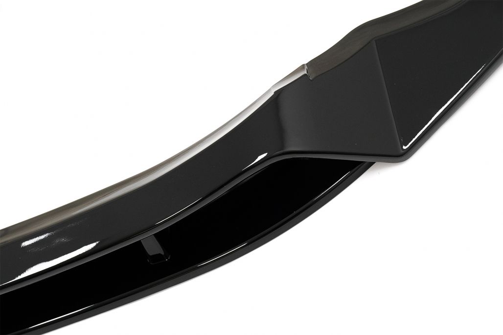 Front Bumper Spoiler Lip suitable for BMW X4 G02 X4M M Sport (2018-Up) Piano Black - Image 7