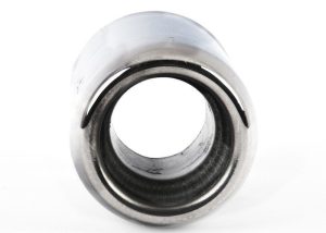 MINI NEW OEM R55 R56 R57 S SINCE 08/07 EXHAUST TAIL PIPE CHROME 1 PIECE 18307590303