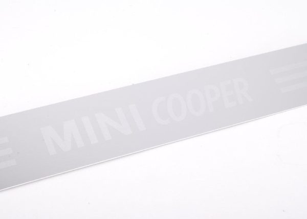 MINI NEW OEM R50 R52 R53 R56 LCI MINI COOPER DOOR ENTRY SILL STRIP 1 PCS 51717052127 - Image 2