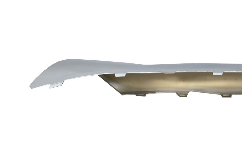 Front Bumper Spoiler Lip Upper Plate Chrome suitable for MERCEDES Benz S-Class W222 (2013-up) S65 Design - Image 6