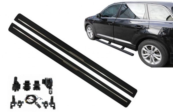 Electric Deployable Running Boards Side Steps suitable for Audi Q7 4M (2016-2019) Off-Road SUV - Image 11