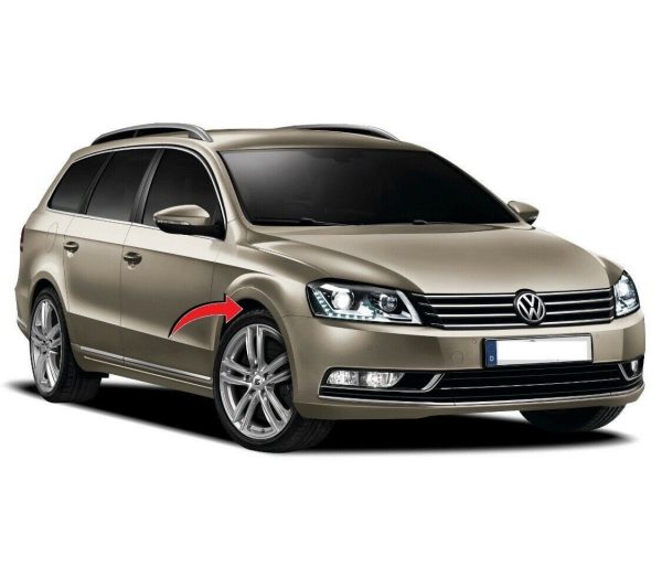 NEW GENUINE VOLKSWAGEN VW PASSAT B7 FRONT MUD GUARD SPLASH RIGHT O/S 3AA805978 - Image 2
