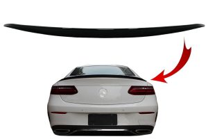 Trunk Boot Spoiler suitable for Mercedes E-Class C238 Coupe (2016-up) Piano Black