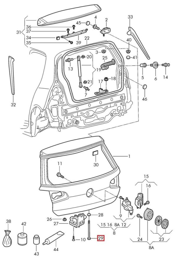 NEW GENUINE VOLKSWAGEN VW GOLF MK7 PASSAT WATER DRAIN PIPE HOSE LINE 510827861 - Image 2