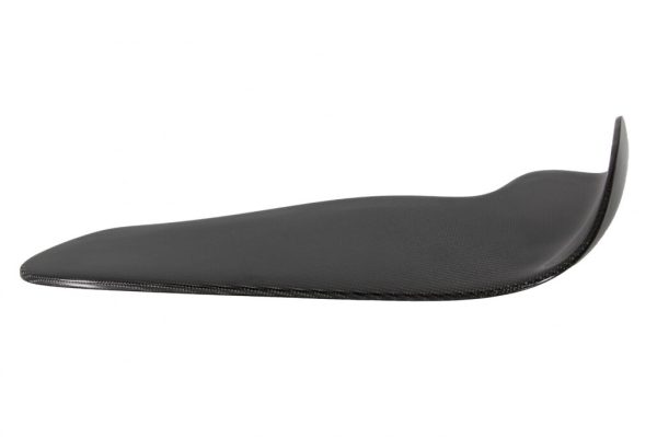 Universal Front Bumper Lip Spoiler Add On Extension Splitters Real Carbon - Image 8