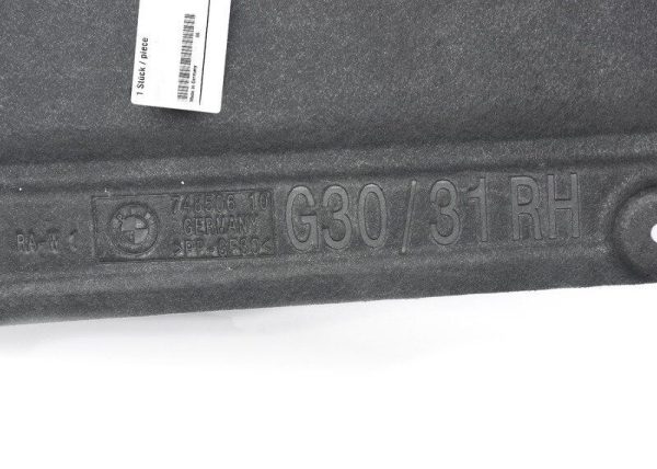 NEW GENUINE BMW 5 SERIES G30 FRONT COVER UNDERBODY PANELLING SIDE ON RIGHT 51757351448 - Image 3