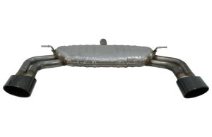 Complete Exhaust System suitable for AudiI A3 8V Sedan / Cabrio (2012-2019) RS3 Design Piano Black Tips