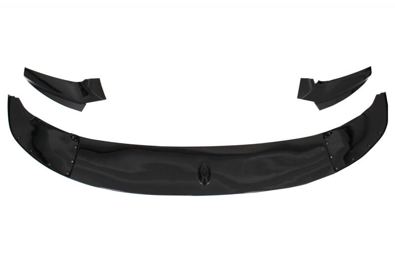Front Bumper Spoiler Lip with Mirror Covers and Diffuser Double Outlet Single Exhaust suitable for BMW 5 Series F10 F11 Sedan Touring (2015-2017) M-Performance Piano Black - Image 9