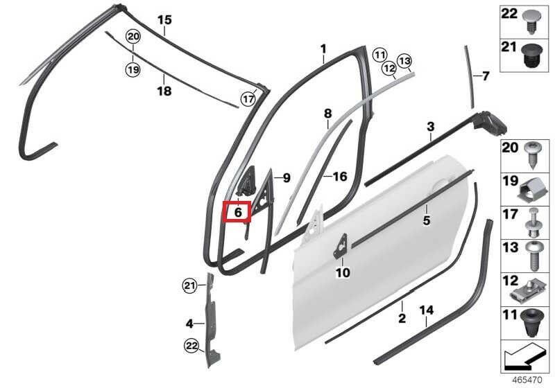 BMW NEW GENUINE 4 SERIES F32 F33 F36 FRONT DOOR SPEAKER TWEETER COVER SET - Image 2