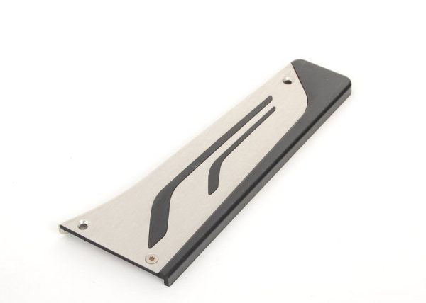 BMW NEW GENUINE M PERFORMANCE MANUAL TRANSMISSION STAINLESS STEEL PEDAL PADS 35002232276 - Image 3