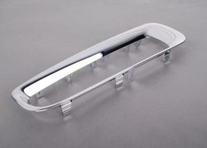 MINI NEW GENUINE R56 R57 R58 R59 S JCW REAR FOG LAMP FRAME TRIM CHROME LEFT N/S 51127260595
