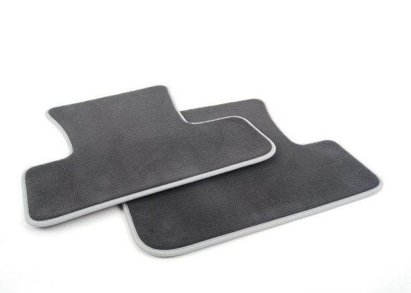 NEW GENUINE AUDI Q5 09-17 FRONT & REAR BLACK TEXTILE FLOOR MATS LHD 8R1061270MNO - Image 7