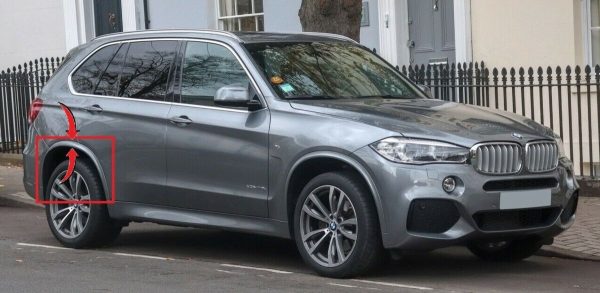 Genuine M Sport REAR RIGHT Smooth Arch Wing Moulding For BMW X5 F15 - Image 2