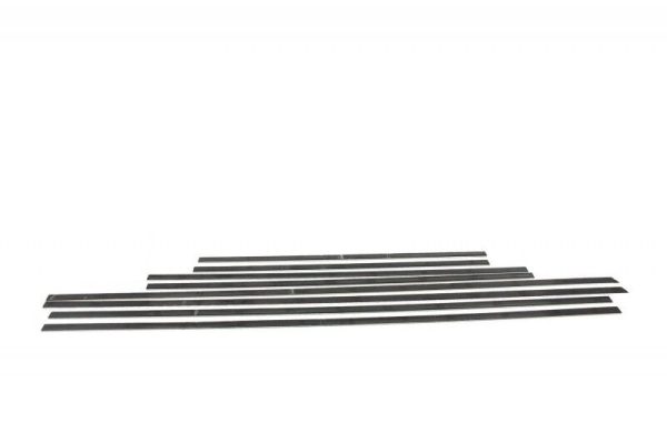 Add On Door Moldings Stripes Brushed Aluminum with Side Decals Sticker Vinyl Black and Turning Lights LED suitable for Mercedes G-Class W463 (1989-2015) - Image 5